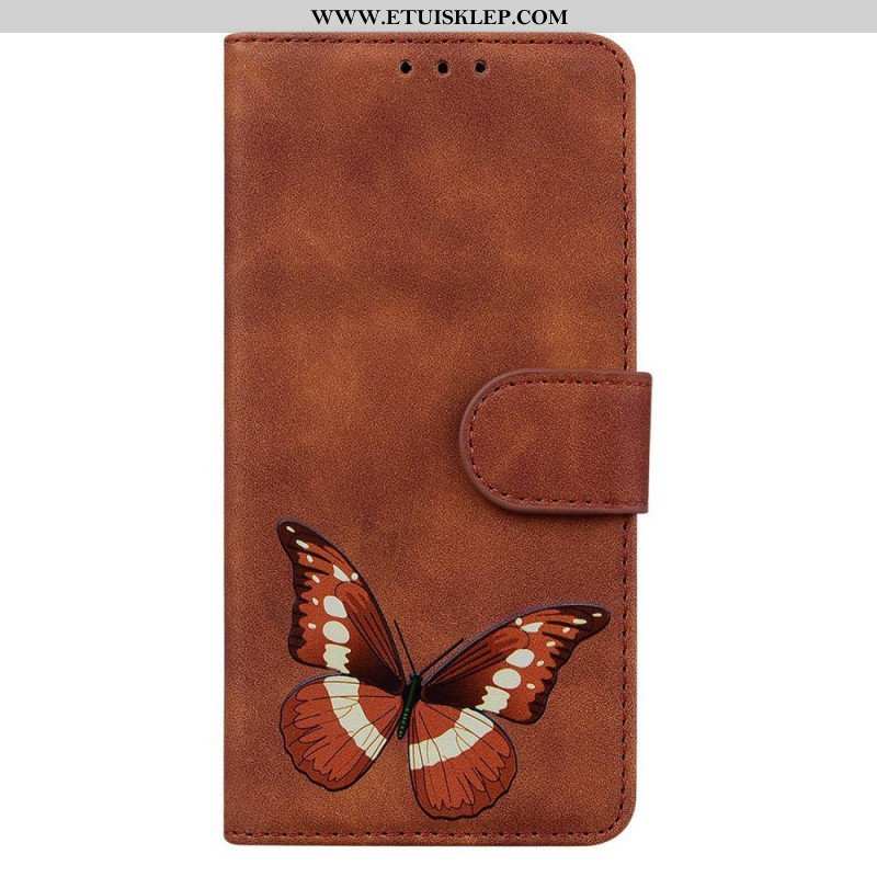 Etui Folio do Oppo Reno 8 Motyl